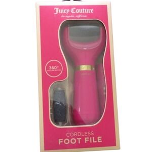 Juicy Couture Pink Cordless Foot File